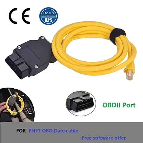 AntiBreak Ethernet to OBD2 E-Sys Cable 2M | BMW ENET Coding & Diagnostic Tool thumbnail 2