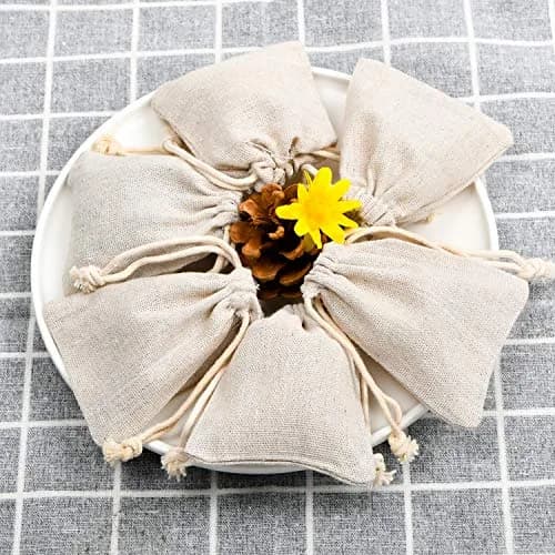 calary Cotton Canvas Gift Bag 5x7 Inch | Reusable, Durable & Eco-Friendly thumbnail 5