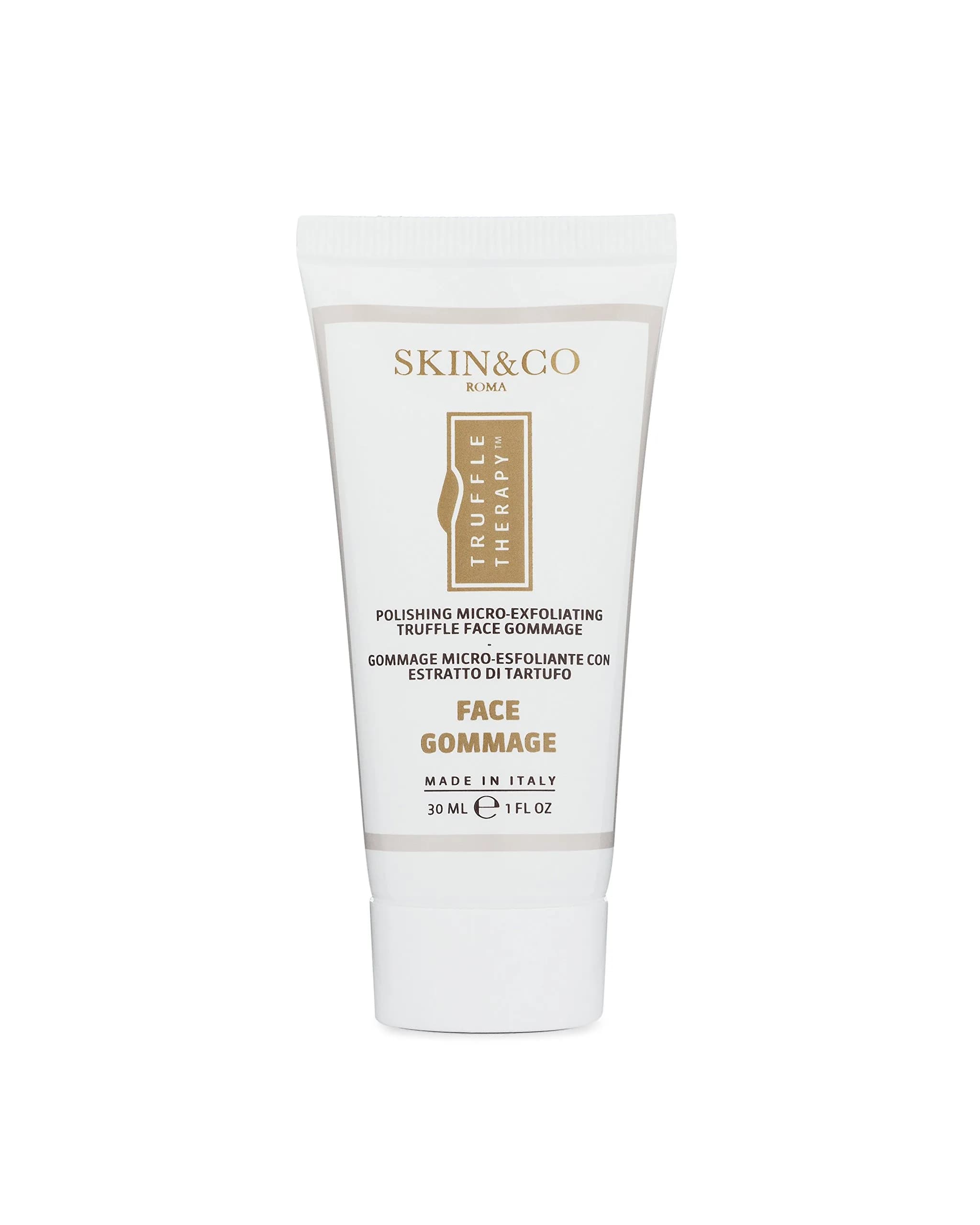 SKIN&CO Roma Truffle Therapy Face Gommage 1 Fl Oz | Gentle Exfoliant with Apricot & Almond Oils for Dry Skin