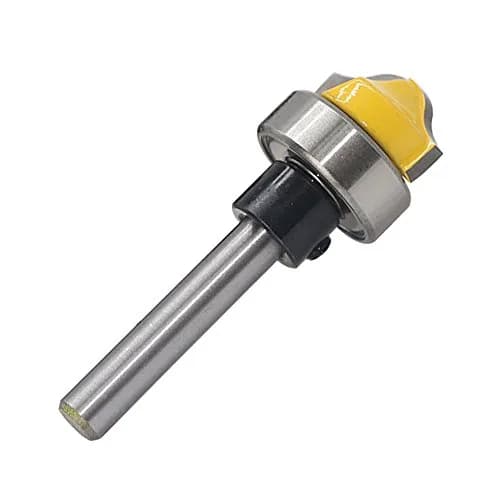 YAKAMOZ 1/4 Inch Shank Faux Panel Ogee Groove Router Bit with Bearing Carbide Tipped 3/4" Diameter | Decorative Edge Router Tool thumbnail 3