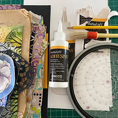 Lineco Neutral pH Adhesive 8 OZ (2-Pack) | Archival Quality Glue for Bookbinding & Paper Crafts thumbnail 8
