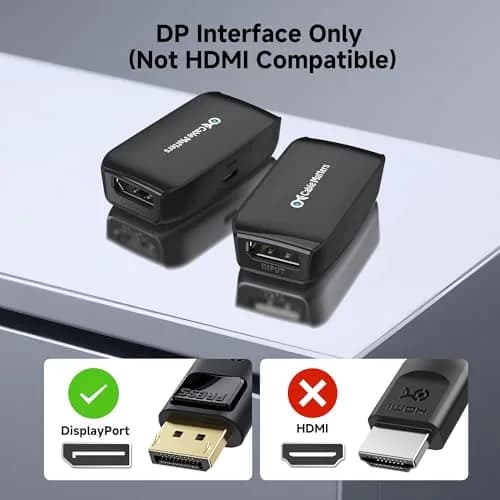 Cable Matters Active DisplayPort Repeater 4K@240Hz up to 32ft | DP 1.4 Signal Booster for VR Headset/Gaming Monitor thumbnail 5