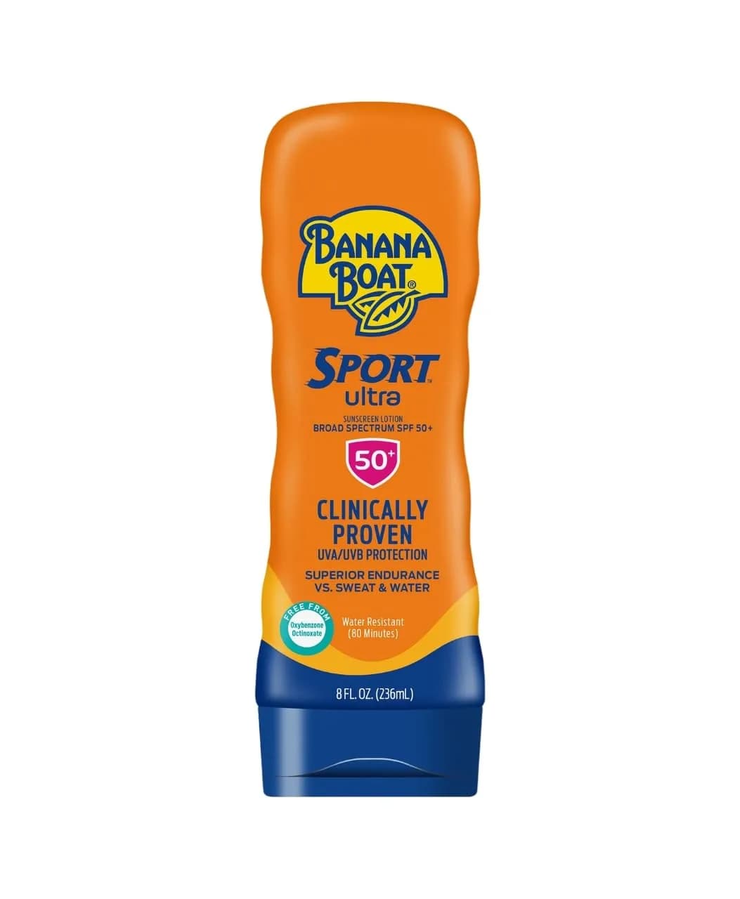 Banana Boat Ultra Sport SPF 30 Sunscreen Lotion with Broad Spectrum UVA/UVB Protection, 5.5 oz (156 g) | High-Performance Sunscreen for Active Use - main product image