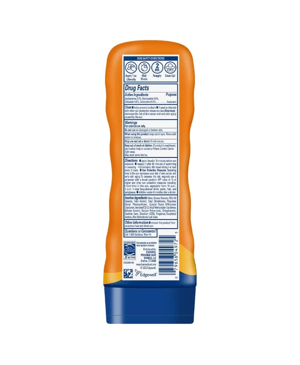 Banana Boat Ultra Sport SPF 30 Sunscreen Lotion with Broad Spectrum UVA/UVB Protection, 5.5 oz (156 g) | High-Performance Sunscreen for Active Use - view 2