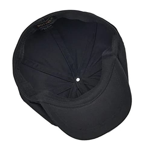 BOTVELA Men's Newsboy Flat Cap 100% Cotton | Vintage Style & Comfort in Warm Climates thumbnail 6