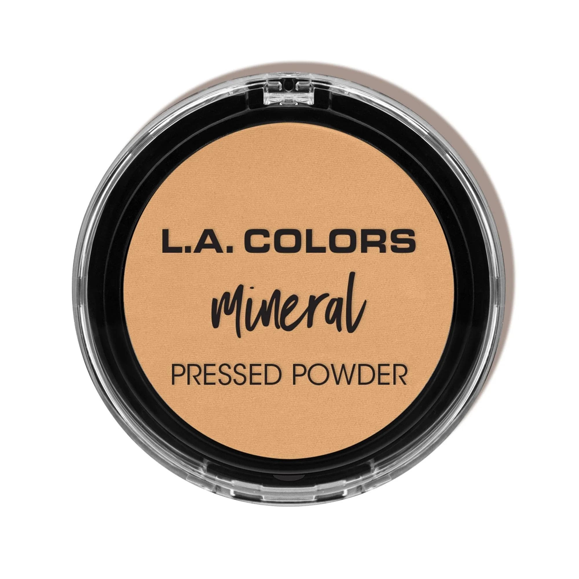 L.A. COLORS Mineral Pressed Powder Soft Honey 7.37 g (0.26 oz) | Natural Matte Finish for All Skin Types thumbnail 1