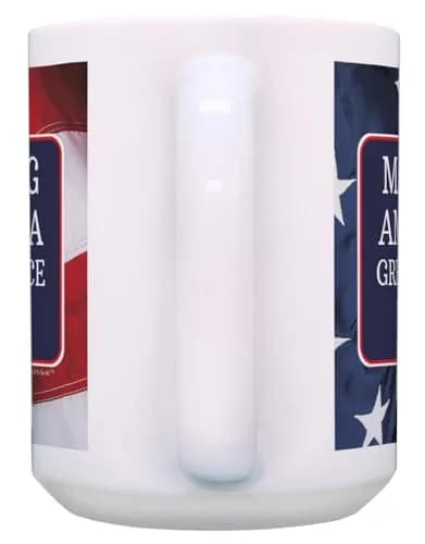 ThisWear Making America Great Since 1966 Flag 15oz Coffee Mug | Classic USA Flag Design (70-120 chars) thumbnail 5