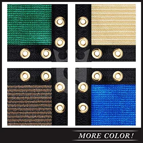 Royal Shade Heavy Duty Black Fence Privacy Screen 6' x 50' | 90% Blockage for Patio & Pool thumbnail 7