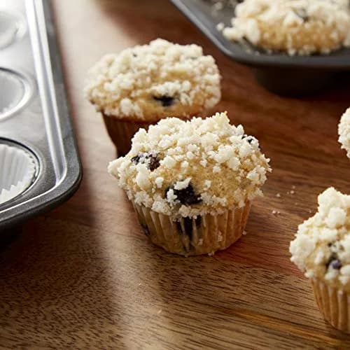 Wilton Mini Muffin Pans 24-Cup Set of 2 | Non-Stick Steel Bakeware for Perfect Bites thumbnail 4