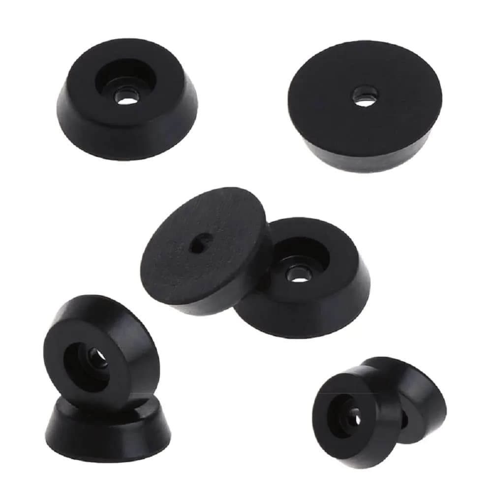 GOSONO Rubber Furniture Feet Pads 20pcs | Floor & Floorboard Protector (18x15x5mm)