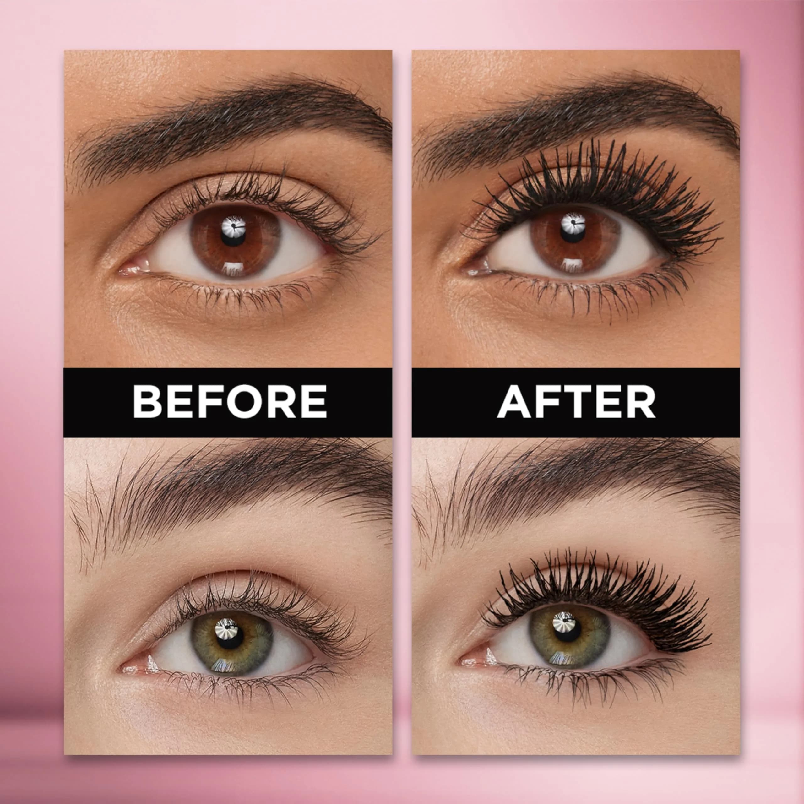 L'Oreal Paris Lash Paradise Waterproof Mascara, Blackest Black, 0.25 Fl Oz (Pack of 2) - view 3