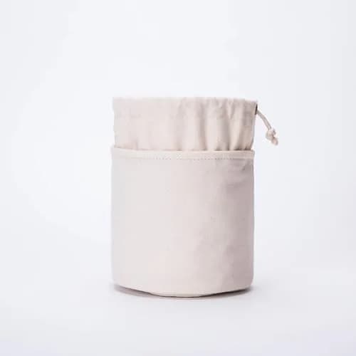YONBEN Tall Purse Organizer Insert Beige | Spacious Canvas Round Handbag Storage (20cm x 19cm) thumbnail 6