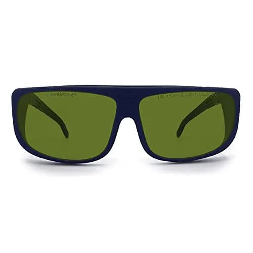 FreeMascot Professional OD 8+ Laser Safety Glasses 190nm-450nm/800nm-1100nm | EN207 Approved thumbnail 1