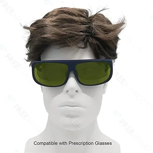 FreeMascot Professional OD 8+ Laser Safety Glasses 190nm-450nm/800nm-1100nm | EN207 Approved thumbnail 5