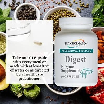 TRANSFORMATION Enzyme Digest Wellness Capsules 60 Count | Supports Digestive & Immune Health thumbnail 6