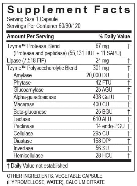 TRANSFORMATION Enzyme Digest Wellness Capsules 60 Count | Supports Digestive & Immune Health thumbnail 7