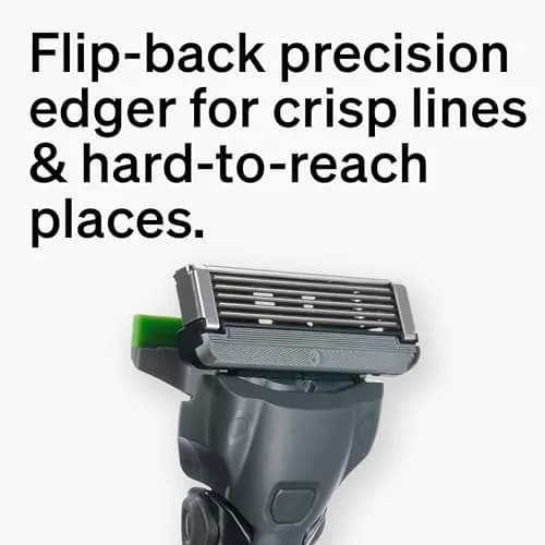 Schick Hydro Sensitive 5-Blade Razor for Men, 1 Handle & 5 Refills | Sensitive Skin Comfort (115c) thumbnail 5