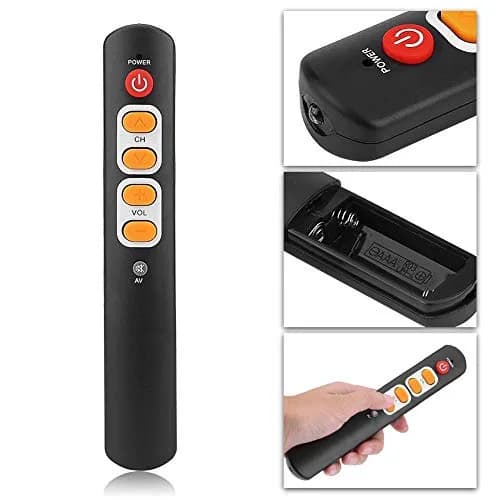 Zerone Learning Remote Control with Big Buttons 6 Keys | Universal TV & Audio Controller for Old & Children thumbnail 4