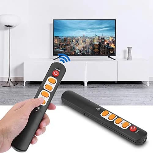Zerone Learning Remote Control with Big Buttons 6 Keys | Universal TV & Audio Controller for Old & Children thumbnail 7