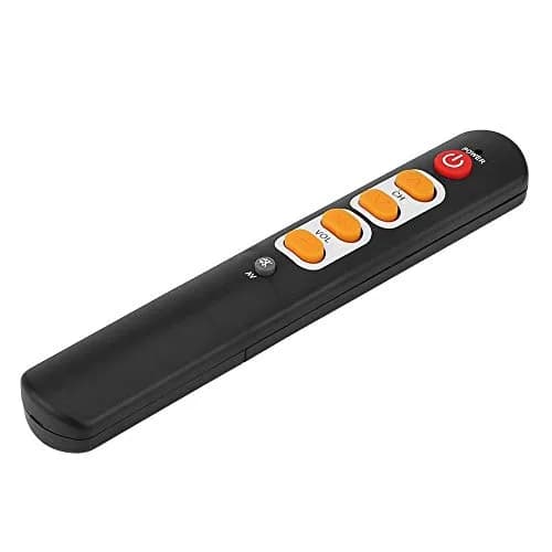 Zerone Learning Remote Control with Big Buttons 6 Keys | Universal TV & Audio Controller for Old & Children thumbnail 2