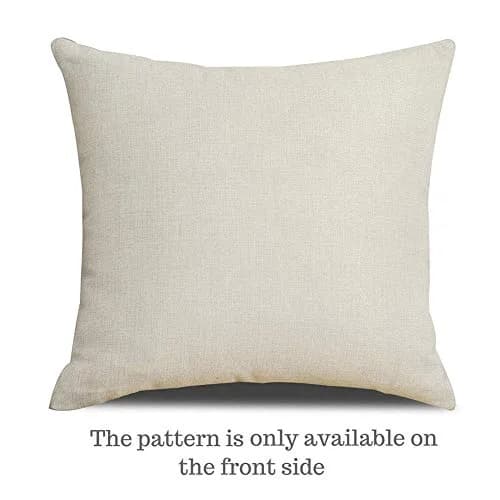 NYDECOR Decorative Throw Pillow Covers Pineapple Pillow Cases Cotton Linen 18x18 | Indoor Outdoor Decor thumbnail 4