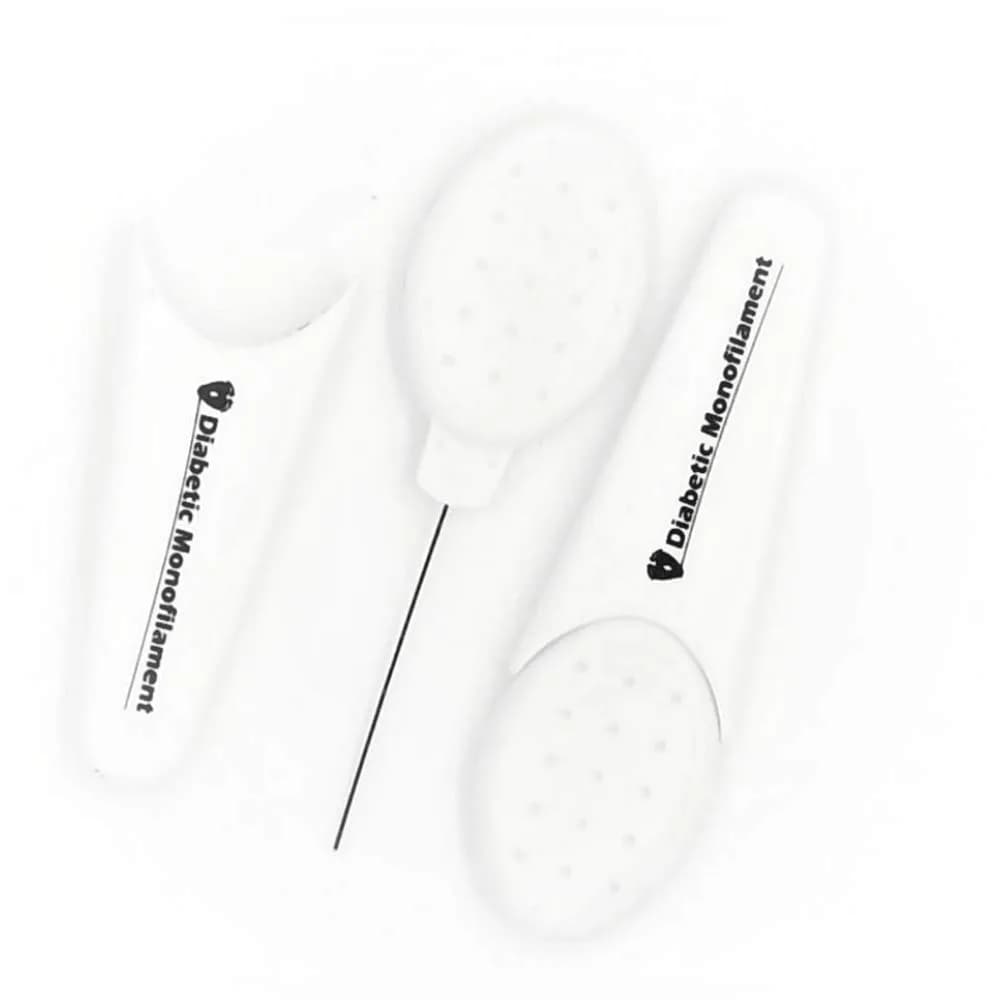 IDM Monofilament Diabetes Test Pen Pack 2 | Foot Neuropathy Screening Device — White