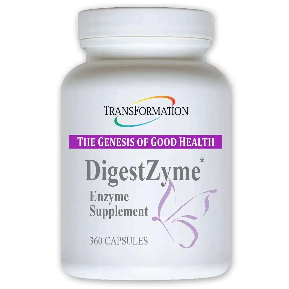 TRANSFORMATION Enzymes for Kids 360 Capsules | Natural DigestZyme Supplement for Overall Health & Digestion Support