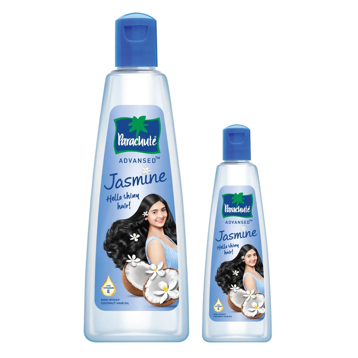 Parachute Advansed Jasmine Hair Oil with Vitamin-E 245ml (8.28 Fl Oz) | Nourishes Scalp, Strengthens Hair — 5.07 Fl Oz