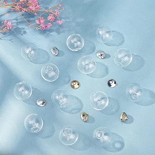 PH PandaHall 20mm Clear Glass Globe Ornaments | DIY Christmas & Wedding Decor (70-120 chars) thumbnail 8
