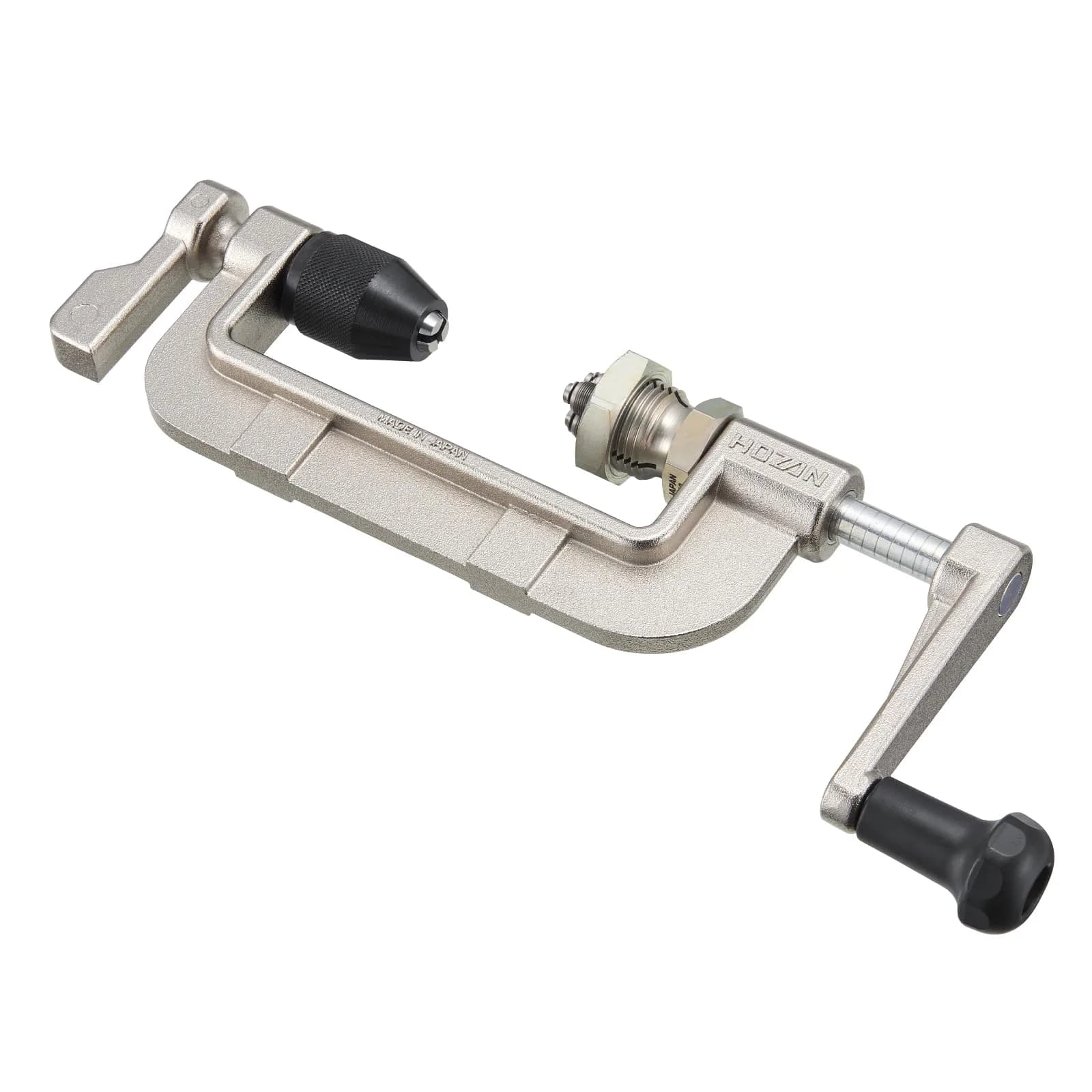 HOZAN C-702-14 Spoke Threader for #14 Plain Spokes | 0.2 kg (0.44 lb) — Silver