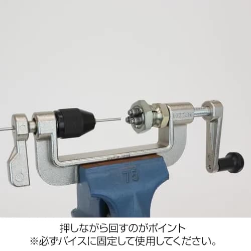 HOZAN C-702-14 Spoke Threader for #14 Plain Spokes | 0.2 kg (0.44 lb) thumbnail 2
