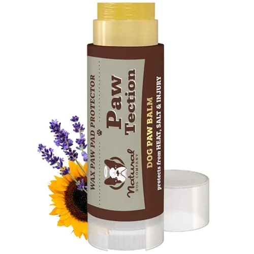 Natural Dog Company PawTection Dog Paw Wax – 0.15 oz Stick | All-Natural, Lick Safe Paw Protector for Hot Pavement & Rough Terrain thumbnail 1