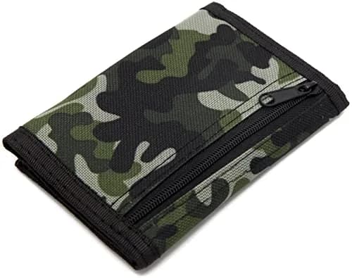 AI-DEE RFID Trifold Canvas Outdoor Sports Wallet for Boys | 11.9cm (4.7in) thumbnail 5
