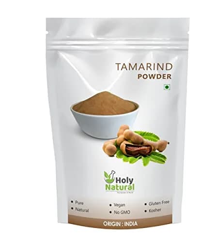 Holy Natural Tamarind Powder 200 g (7.05 oz) | Natural Herb for Indian Cooking thumbnail 1