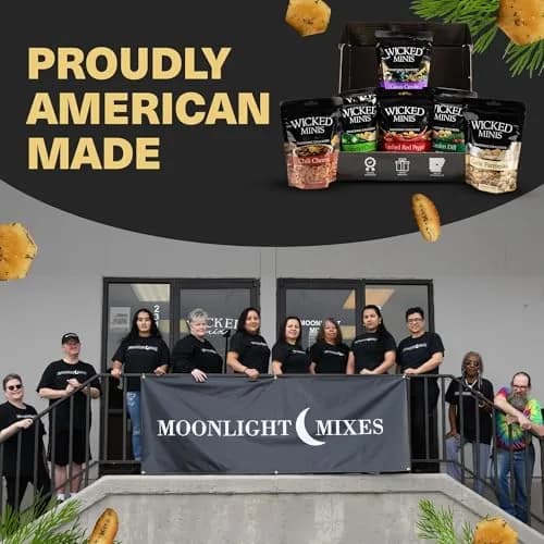 Wicked Mix Soup & Oyster Crackers 6oz | Salted Flavored Mini Puffed Snacks thumbnail 7