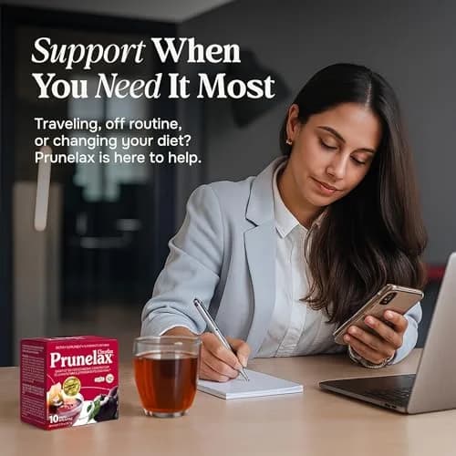 Prunelax Ciruelax Natural Laxative Tea Bags 10 Pack | Gentle Overnight Relief for Occasional Constipation thumbnail 6