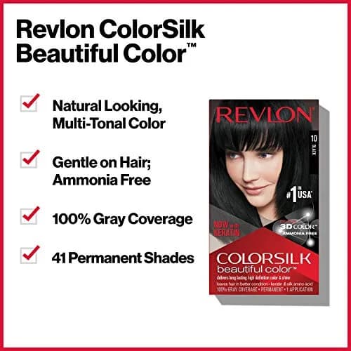 Revlon Colorsilk 27 Deep Rich Brown Permanent Hair Dye 3-Pack (12.6 Oz Total) | Ammonia-Free, Keratin, 100% Gray Coverage thumbnail 3