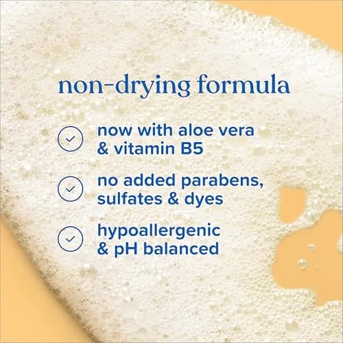 Johnson's Baby Shampoo with Aloe Vera & Vitamin B5, Tear-Free, 600ml (20.3 fl. oz) | Hypoallergenic & pH Balanced for Newborns thumbnail 4