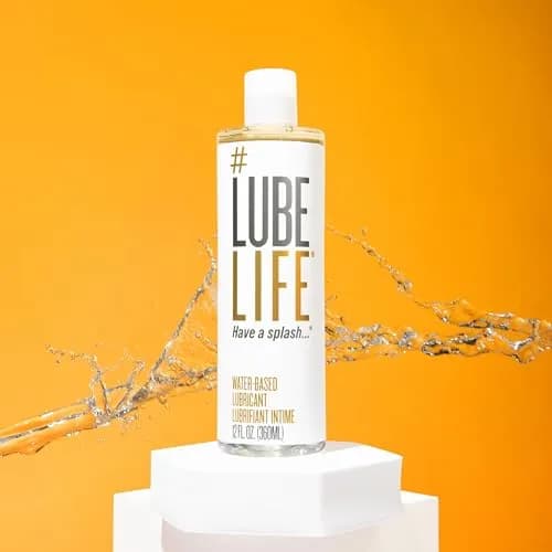 LubeLife Water-Based Personal Lubricant 355ml (12 Fl Oz) | Condom & Toy Safe, Easy Clean-Up thumbnail 9