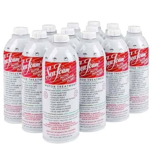 Sea Foam Motor Treatment Fuel & Oil Additive 16 fl oz (473 ml) | Cleans Fuel System & Stabilizes Fuel thumbnail 1