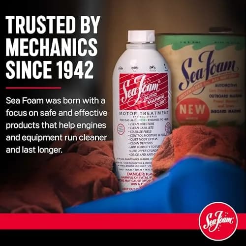 Sea Foam Motor Treatment 16 oz (473ml) Bottles, Pack of 6 | Fuel System Cleaner, Stabilizer & Oil Treatment for Gas & Diesel Engines thumbnail 6