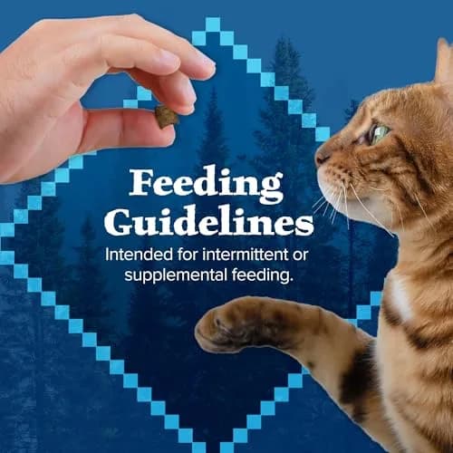 Blue Buffalo Wilderness Tasty Salmon Crunchy Cat Treats 340g (12 oz) | Grain-Free, Real Salmon First thumbnail 9
