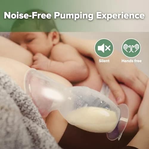 haakaa Gen.2 Manual Silicone Breast Pump 150ml | Soft, Portable & BPA-Free for Easy Breastfeeding Support thumbnail 4