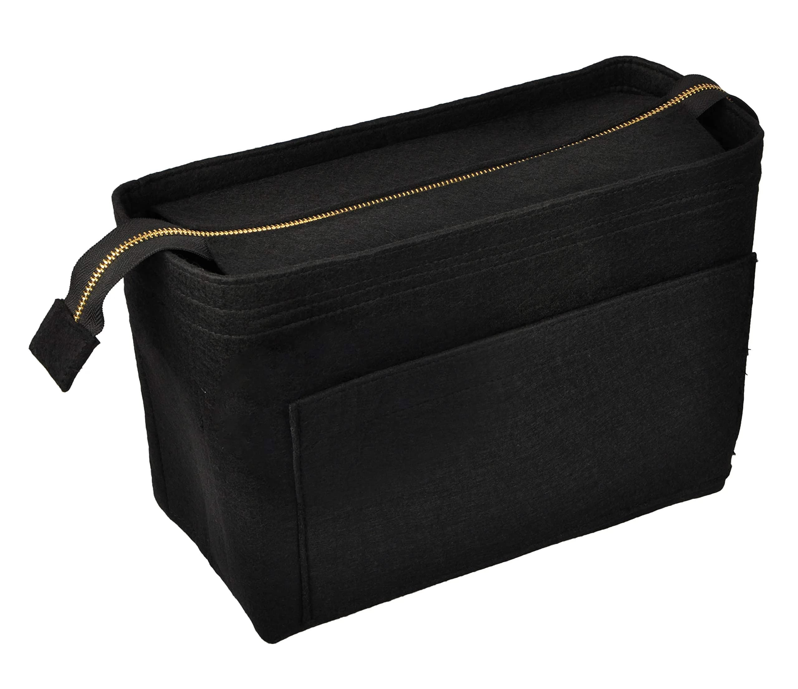 Vercord Felt Zipper Handbag Tote Purse Duffel Backpack Organizer Insert Large | Keeps Handbags Upright & Organized