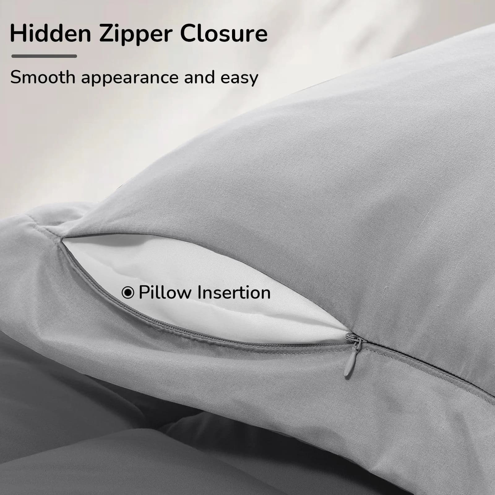 downluxe King Comforter Set Soft Reversible 3 Pieces | All-Season Microfiber Bedding thumbnail 7