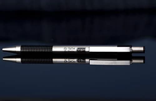 Zebra Pen STEEL G-301 Retractable Gel Pen 0.7mm Medium Point 12-Pack | Smooth Ink Flow thumbnail 3