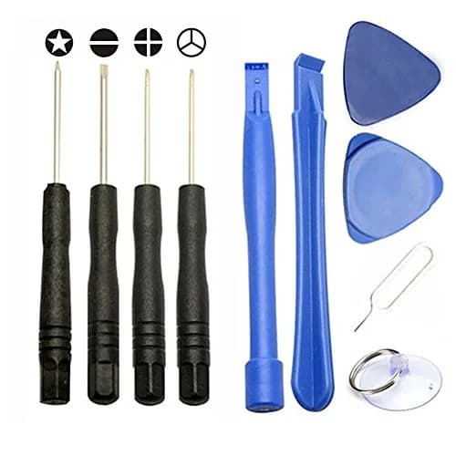 GVKVGIH Internal Metal Plate Cover Parts for iPhone 5S SE | Complete Repair Kit with Screw Set & Tools thumbnail 4