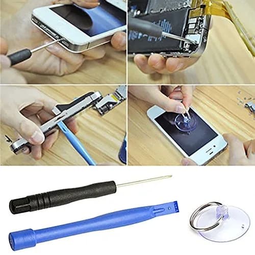 GVKVGIH Internal Metal Plate Cover Parts for iPhone 5S SE | Complete Repair Kit with Screw Set & Tools thumbnail 5