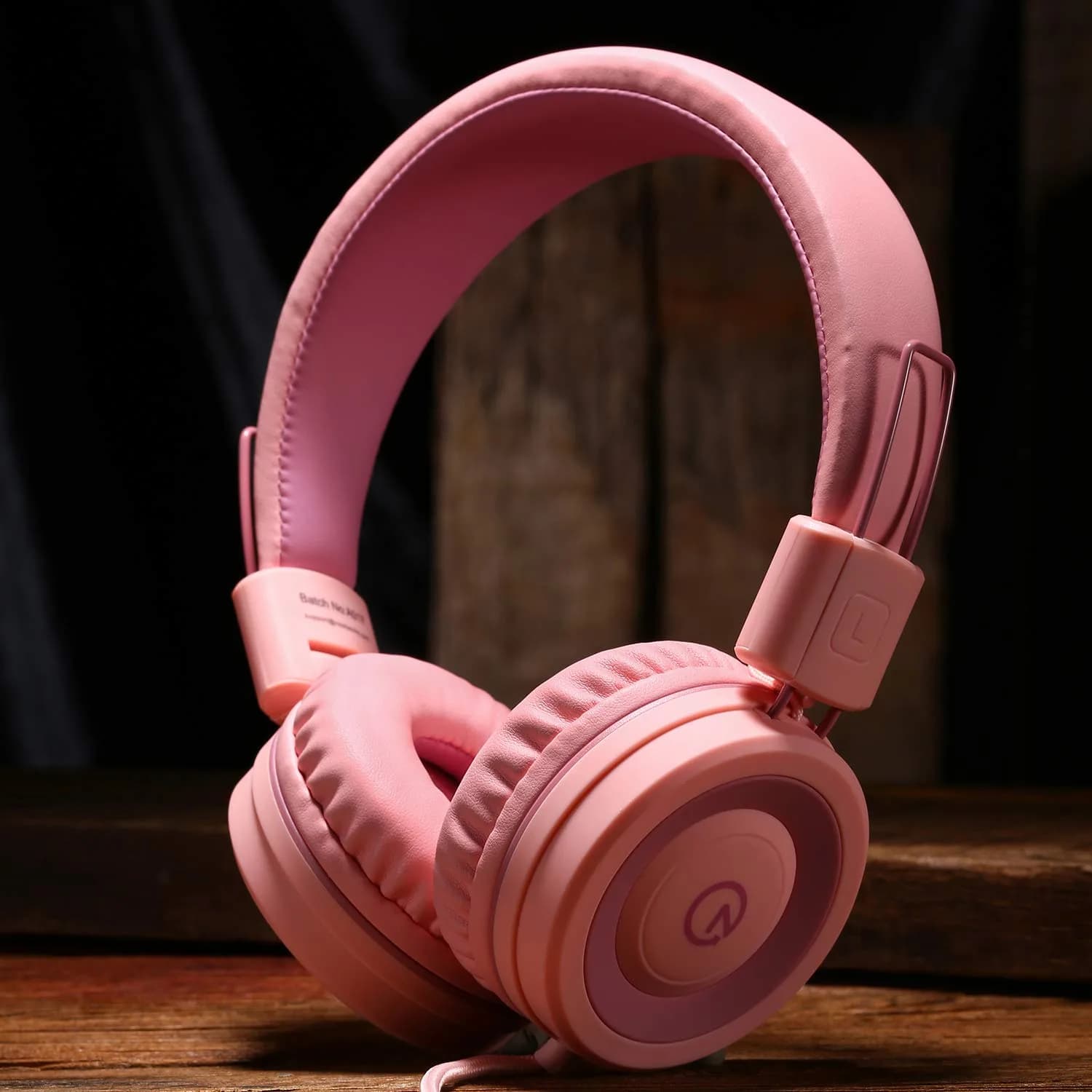 Noot Products K11 Kids Headphones Wired 3.5mm Jack Soft Pink | Tangle-Free, Adjustable & Foldable thumbnail 6