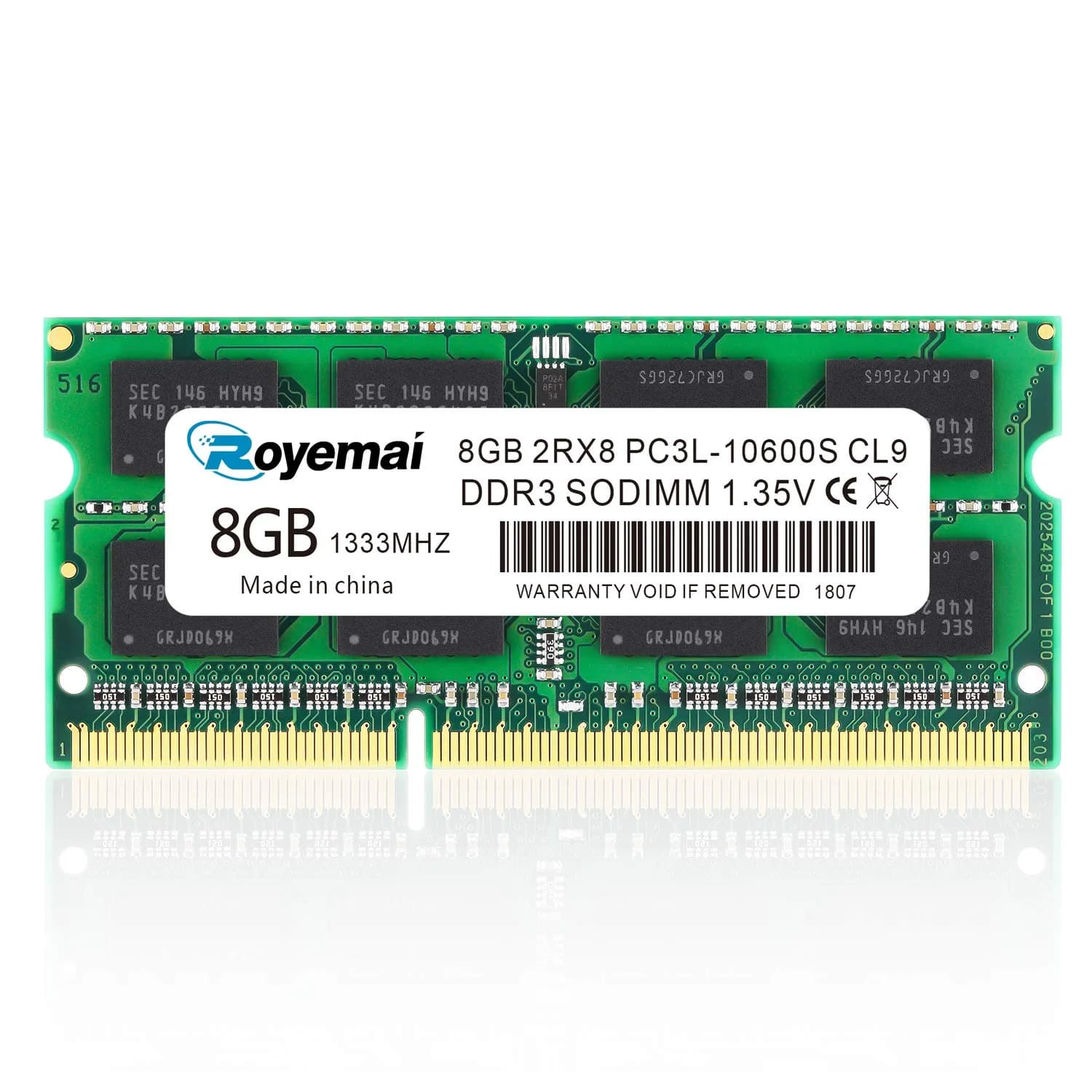 D DUOMEIQI 8GB DDR3L Laptop RAM 1333MHz (8GB) | Accelerate Performance